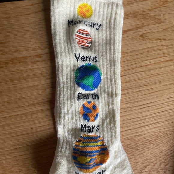 Bundle of two: fun print socks : outer space, women’s one size - Picture 5 of 7